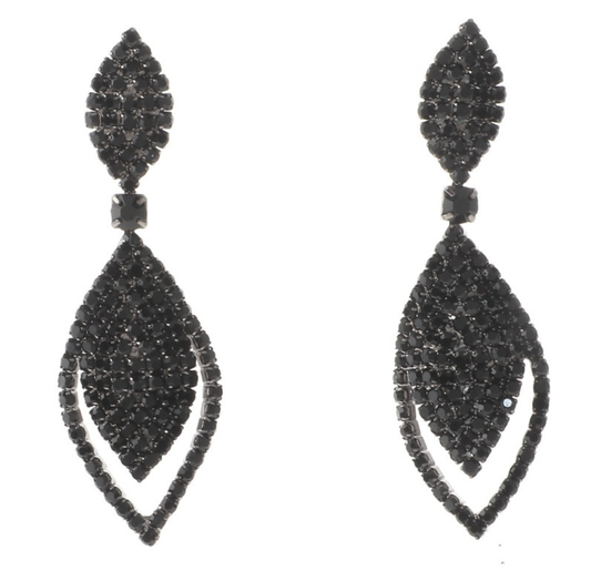 The Ritz Hermatite Earrings