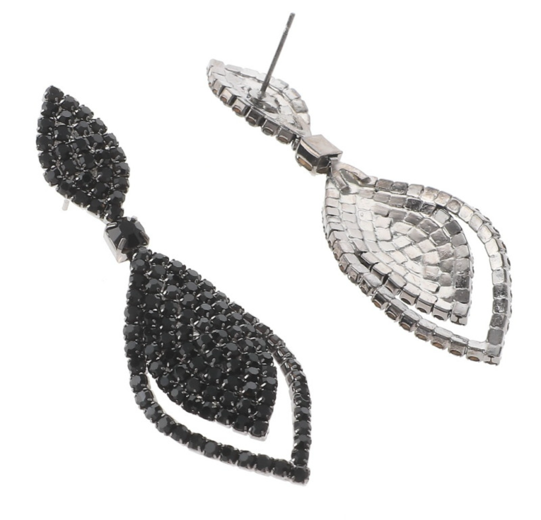 The Ritz Hermatite Earrings