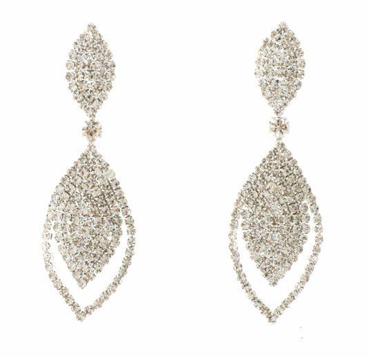 The Ritz Silver Earrings